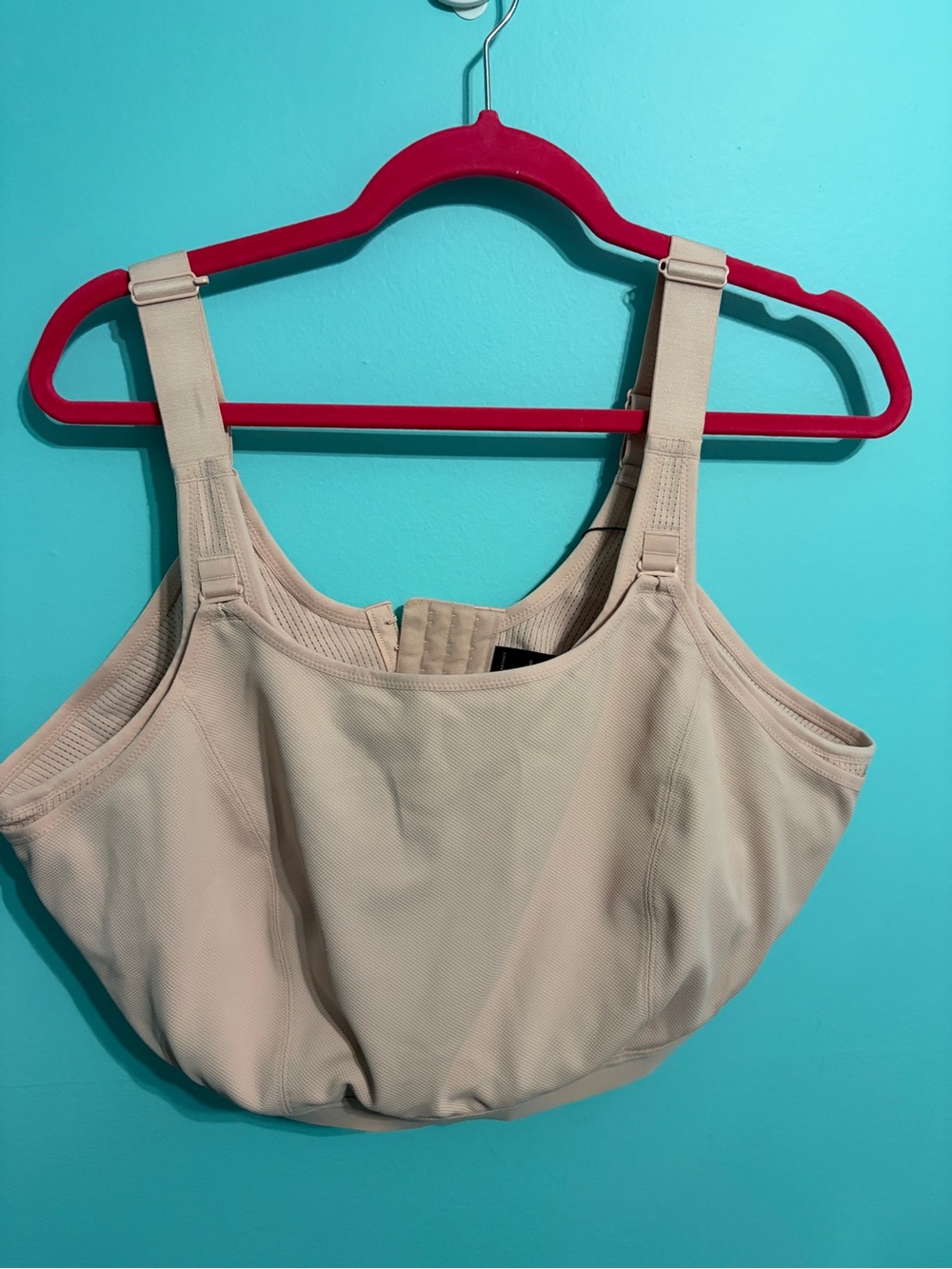 Understance wireless impasses Pulse Sports Bra with Wide Straps 44H powder pink